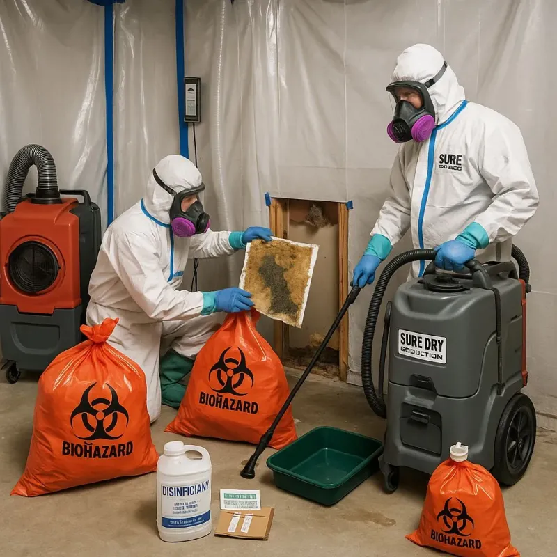 Contaminated Water Handling Protocols process in Howard Lake, MN